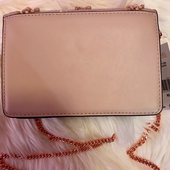 LAST 1!! •Michael Kors• Blush Pink Clutch - Picture 4 of 8